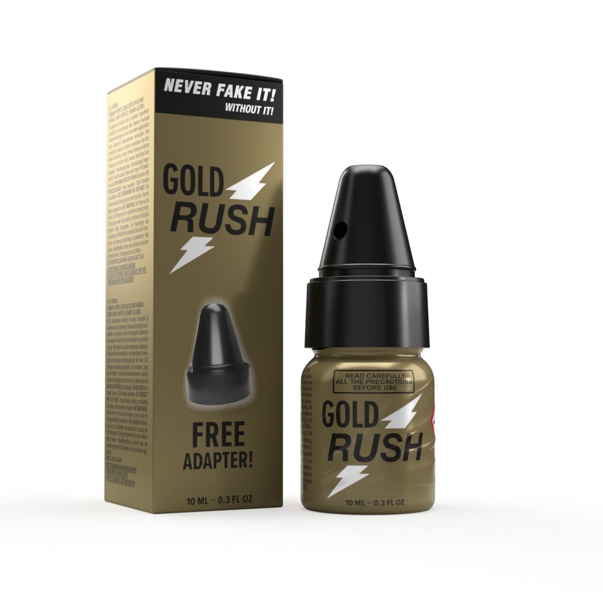 Gold Rush, format 10 ml avec sniffer